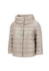 HERNO HERNO SOFIA CROPPED PADDED JACKET