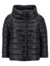 Herno Sofia Quilted Down Jacket In Black