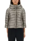 Herno Sofia Down Jacket In Brown