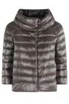 Herno Sofia Down Jacket In Brown