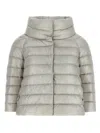 Herno Sofia Down Jacket In Gray