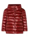 Herno Sofia Down Jacket In Red
