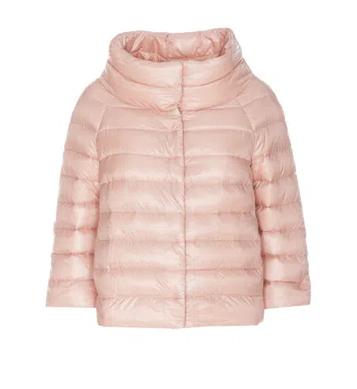 Herno Sofia Down Jacket In Light Pink