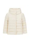 Herno Sofia Down Jacket In Neutral