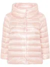 Herno Sofia Mini Cape In Pink