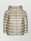 Herno Iconico Woman Puffer Cream Size 8 Polyamide In White