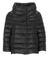 Herno Sofia Quilted Down Jacket In Black