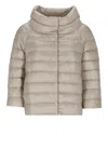 Herno Sofia Padded Jacket In Powder