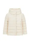 Herno Sofia Quilted Jacket In Neutral