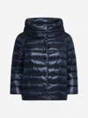 Herno Navy Blue Sofia Down Jacket In Blue Navy
