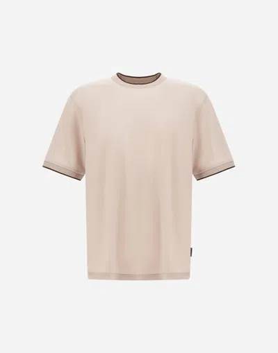HERNO SOFT WOOL JERSEY T-SHIRT