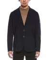 Herno Solid Blazer In Black