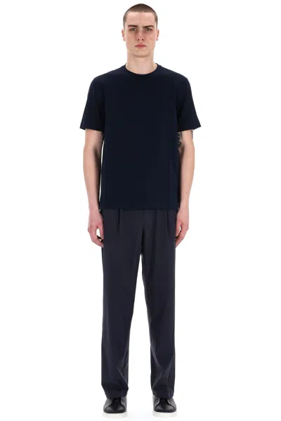 Herno Sophisticated Men's Mini Windbreaker T-shirt In Blue