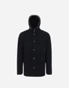 Herno Sorano Button-up Jacket In Black
