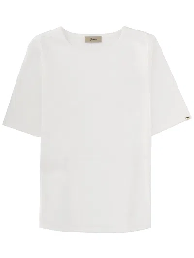 HERNO SPLIT T-SHIRT