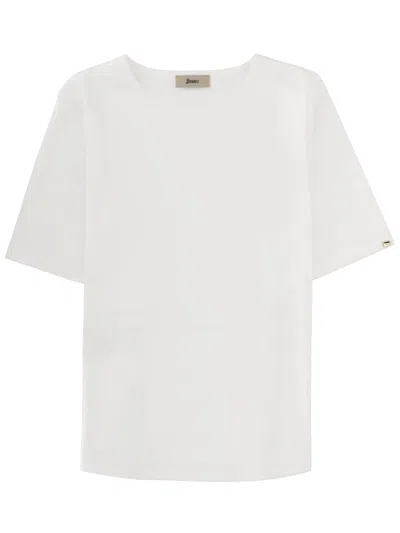 HERNO SPLIT T-SHIRT