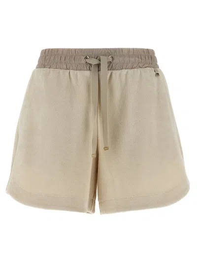 HERNO SPONGE EFFECT SHORTS