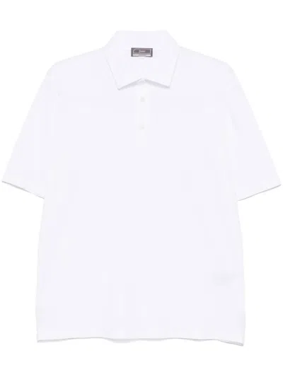 Herno Spring Polo Shirt In White