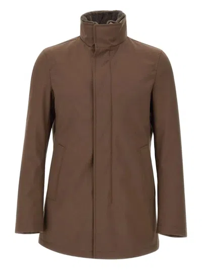 HERNO HERNO STAND-COLLAR PARKA