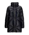 Herno Stand-collar Down Jacket In Black