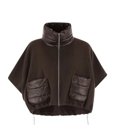 Herno Stand-up Collar Casual Jacket In Black