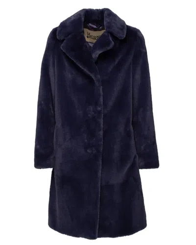 Herno Straight Hem Mid In Blue