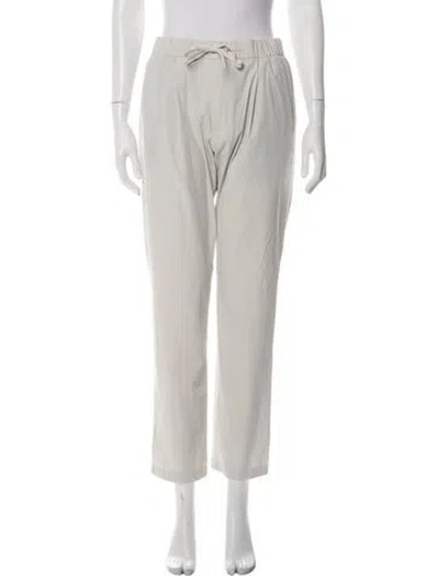 Pre-owned Herno Straight Leg Pants In Neutrals