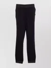 Herno Straight Leg Trousers With Elasticized Waist And Pockets