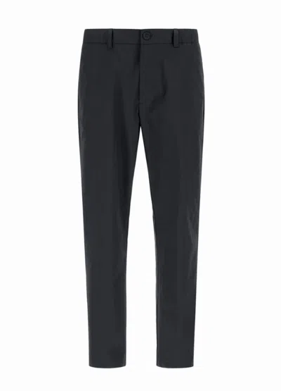 Herno Straight Trousers In Black