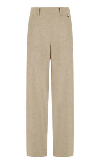 Herno Straight-cut Pants In Brown