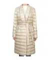 Herno Quilted Down Jacket In Nude