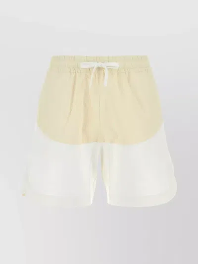 HERNO STRETCH COTTON BLEND AND NYLON SHORTS