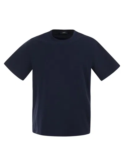 HERNO STRETCH COTTON JERSEY T-SHIRT