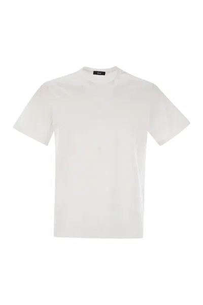 HERNO HERNO STRETCH COTTON T-SHIRT