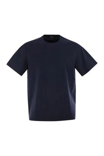 HERNO HERNO STRETCH COTTON T-SHIRT