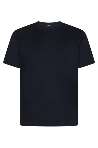 HERNO HERNO STRETCH COTTON T-SHIRT