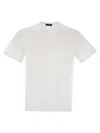 Herno T-shirt In Superfine Cotton Stretch And Light Scuba In White