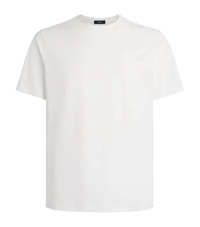 Herno Stretch-cotton T-shirt In White