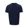 Herno Resort Pure Cotton Jersey T-shirt In Black
