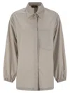 Herno Women's Stretch Tech Shirt In Ice