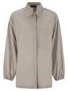 Herno Women's Stretch Tech Shirt In Ice