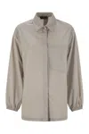 Herno Women's Stretch Tech Shirt In Ice