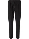 Herno Plain Elastic Pants In Black
