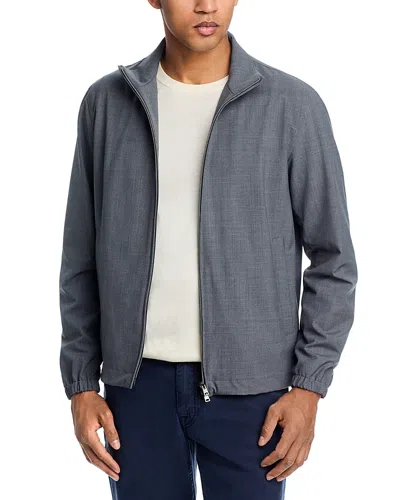 Herno Stretch Wool Jacket In Gray