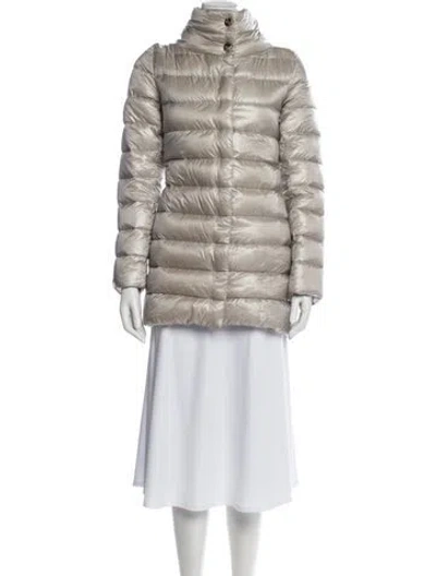 Pre-owned Herno Striped Jacket In Neutral