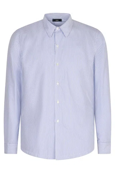 HERNO STRIPED SHIRT