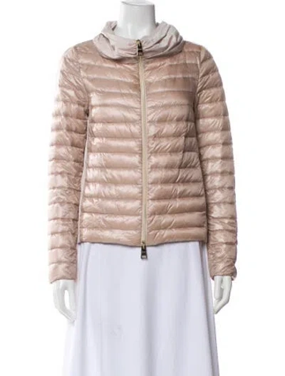 Pre-owned Herno Striped Utility Jacket In Gold