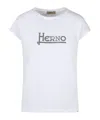 Herno Logo-studded T-shirt In White