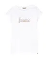 Herno White Interlock Jersey Logo T-shirt In White