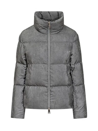 Herno Stylish Down Jacket For The Modern Fashionista In Gray
